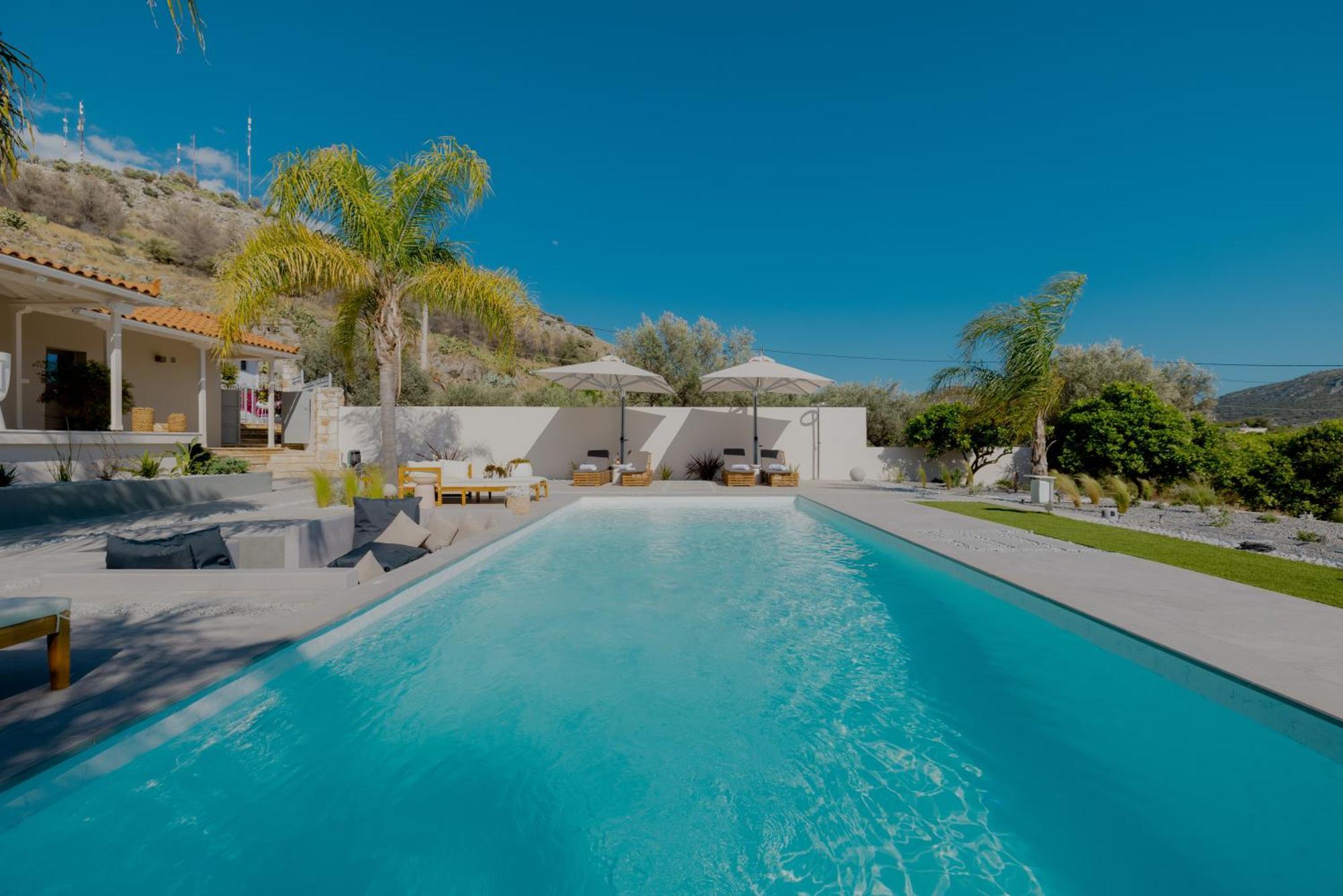 Nafplio Blue Topaz Poolside Villa Exterior photo